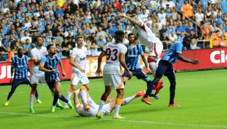 Her şey var gol yok! Galatasaray, Adana Demirspor’a diş geçiremedi